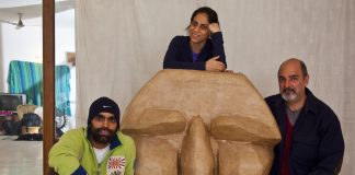 Norsk-indisk danseforestilling i India