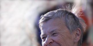 Kim Friele utfordret Mohyldeen Mohammad