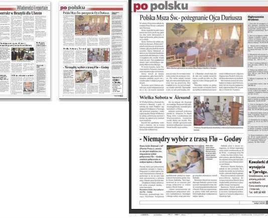 Norsk avis skriver nyheter på polsk