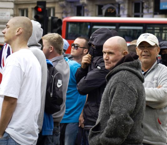 EDL-marsj endte i vold