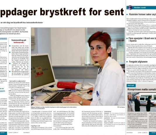 Kreftforeningen om Bukholms funn: – Urovekkende