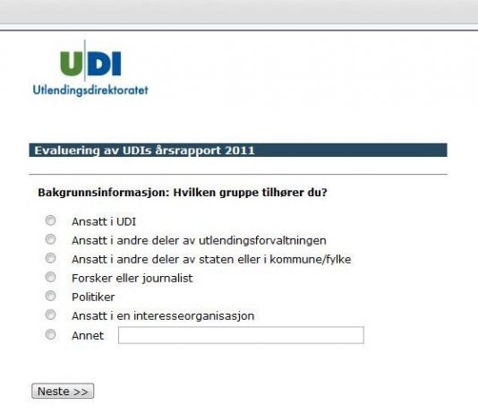 UDI vil forenkle årsrapport