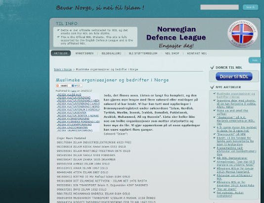 Gir NDLs ”muslimliste” tommelen ned