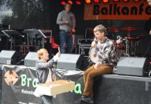 Første norske blåseorkester til Guca