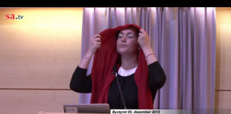 Derfor talte hun i hijab