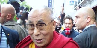 Vårkald Oslo tok imot Dalai Lama