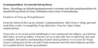 Utrop fyller 10 år!