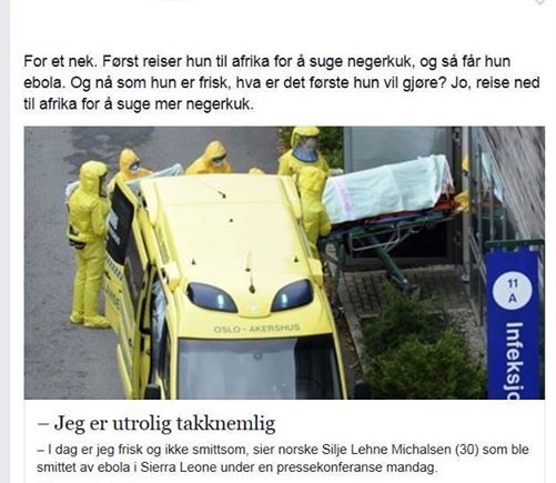 Fikk voldstrusler etter “negerk#k”-kommentar