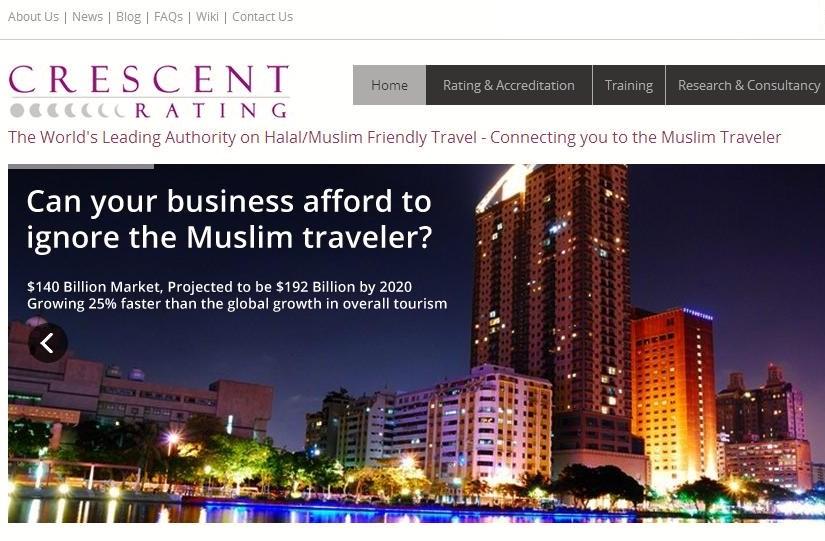 Flere muslimske turister frem mot 2020