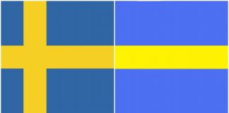 Vil fjerne korset i det svenske flagget