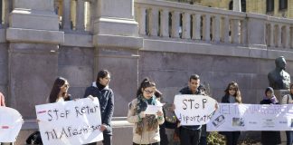 Protesterte mot utsendinger til Afghanistan
