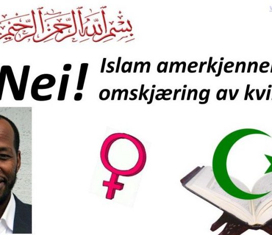 – Kjønnslemlestelse er ikke tillatt i islam