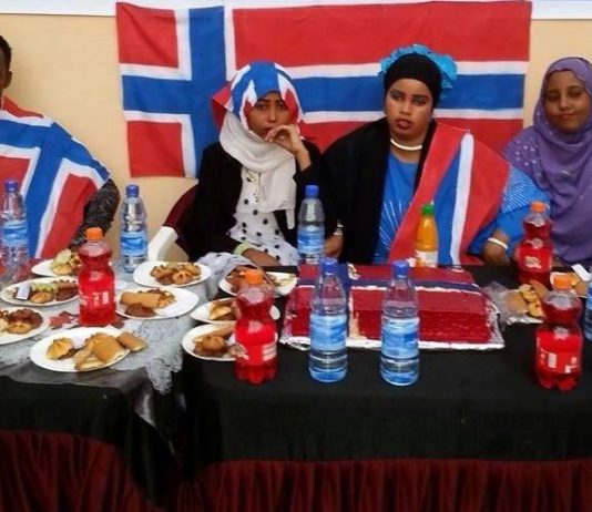 Historisk 17. mai-feiring i Mogadishu