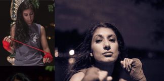 Uzma vant NM i thai-boksing