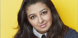 Skitten Snø kommer på fjernsynsskjermen