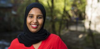 Første norsk-somalier på Stortinget