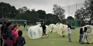 Flere hundre kom til fotball- og Eid-fest