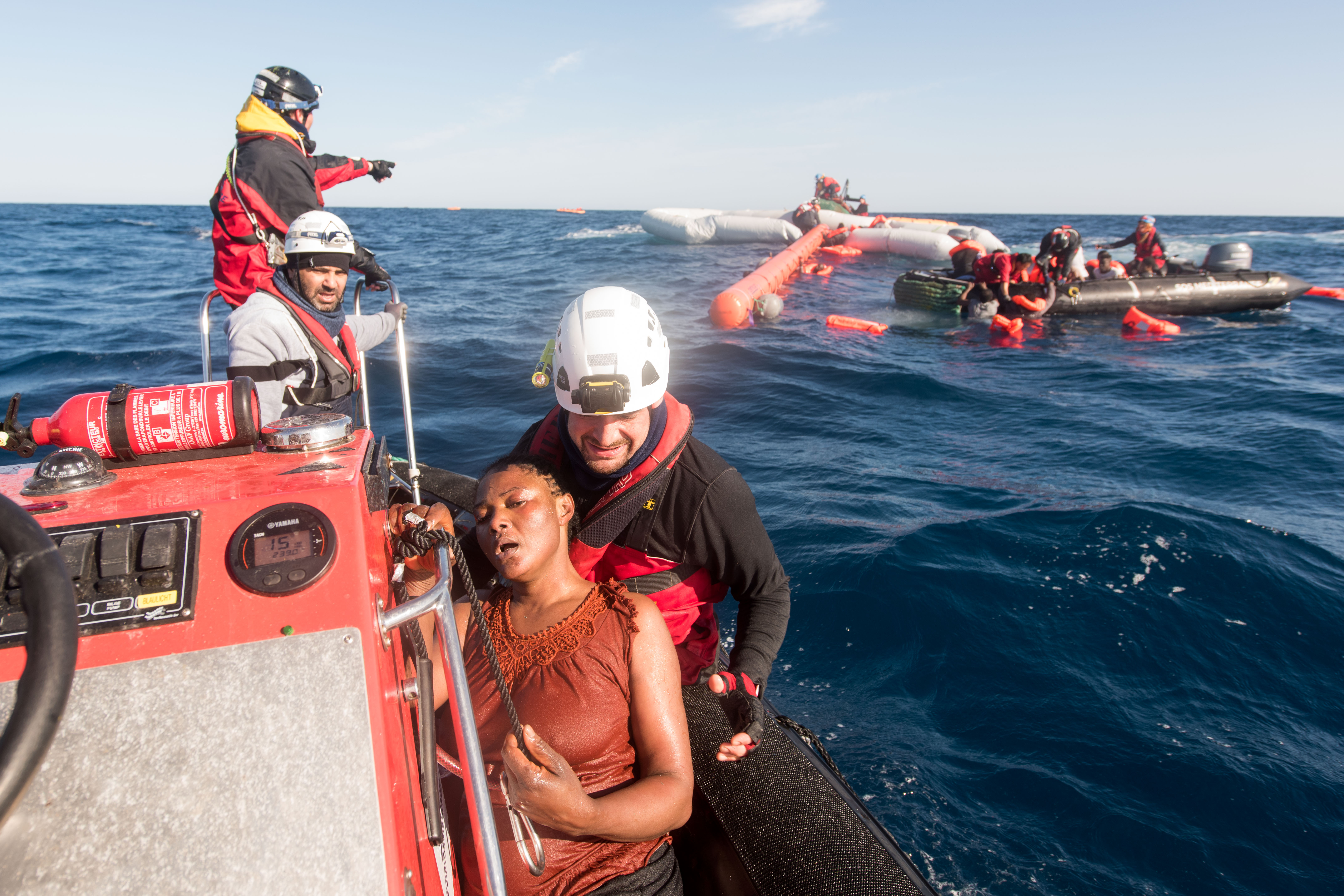 99 Survivors Rescued Sinking in Mediterranean Sea - Many Presume