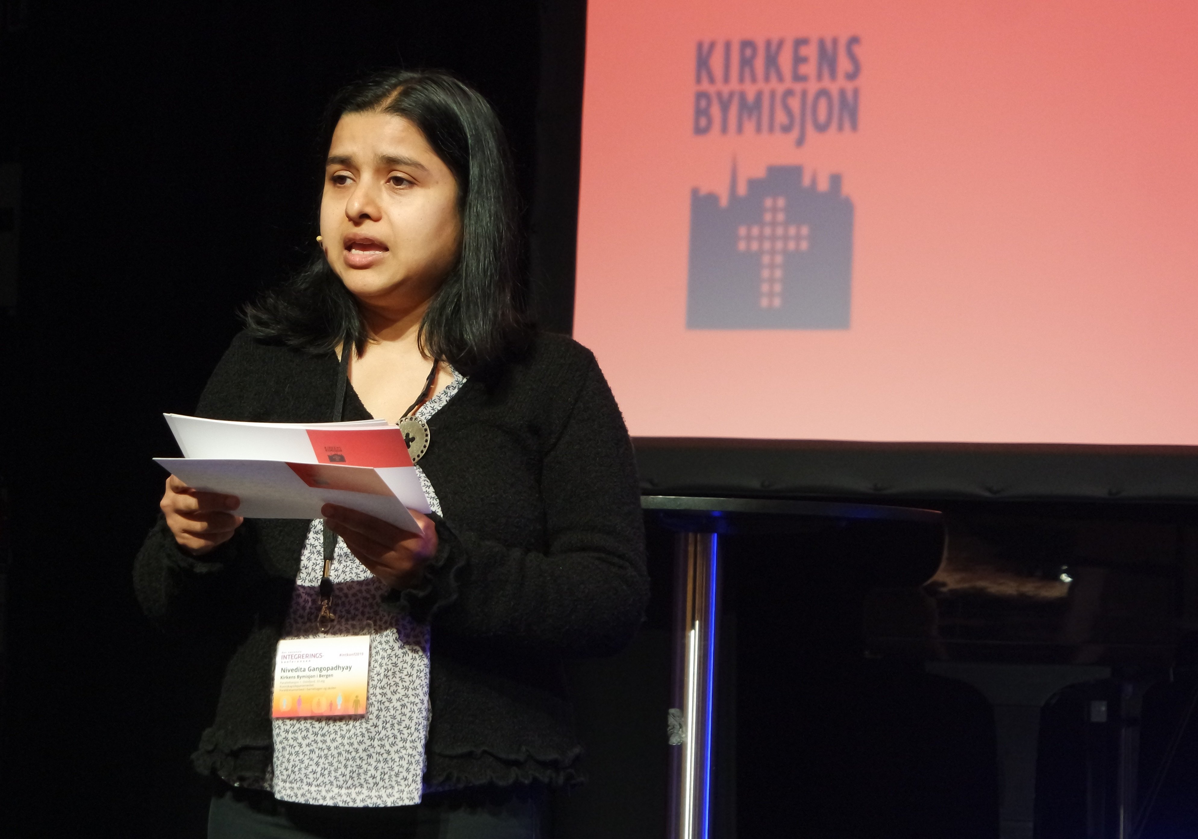 Nivedita ble integrert gjennom sønnens barnehagegang
