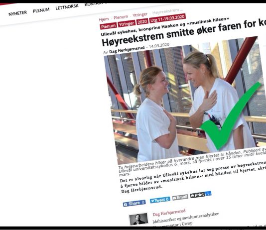 «Muslimsk hilsen» basert på utdaterte kjønnsroller
