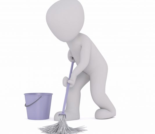 En takk til flyktninger som gir tilbake cleaning lady, cleaner, clean