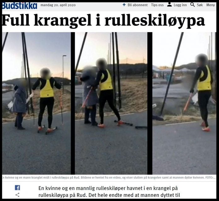 Budstikka-rulleskioppslag
