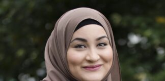 Hijabfeminist med fremtidshåp