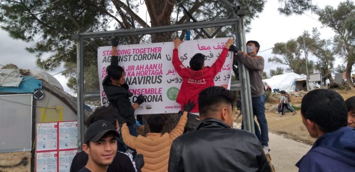 Moria koronaplakat