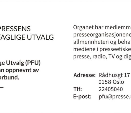 Utrop får kritikk fra PFU