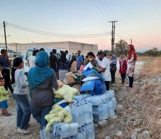 Hellas trapper opp hjelpearbeidet på Lesvos etter Moria-brannen