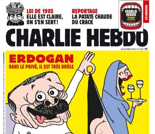 Erdogan fordømmer Charlie Hebdo karikatur