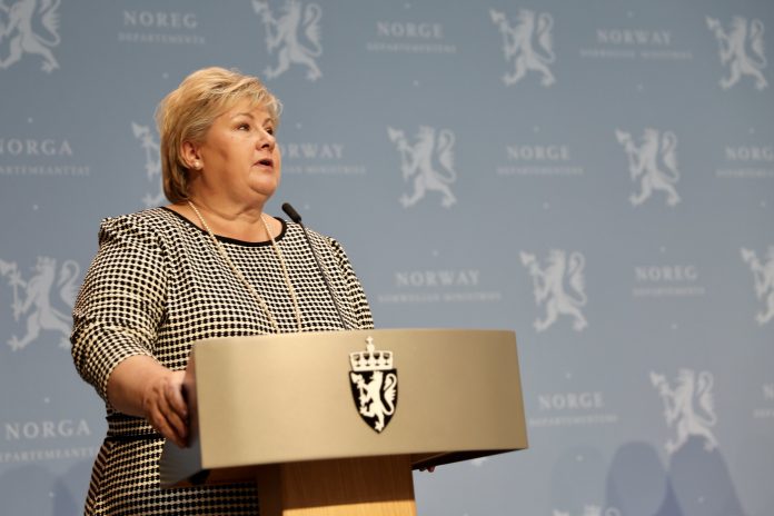 Statsminister Erna Solberg