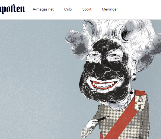Reagerer på bruk av blackface i Aftenposten