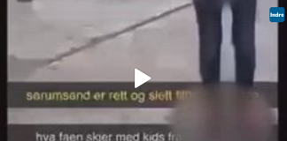 Innvandringsmotstandere deler voldsvideo
