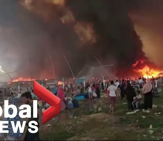 15 mistet live og 50.000 rohingyaer husløse etter storbrann i flyktningleir