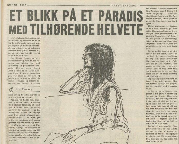 Portrett intervju i med Alnæs Arbeiderbladet 1966