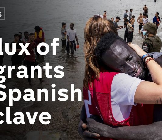 8000 migranter til Ceuta siden mandag
