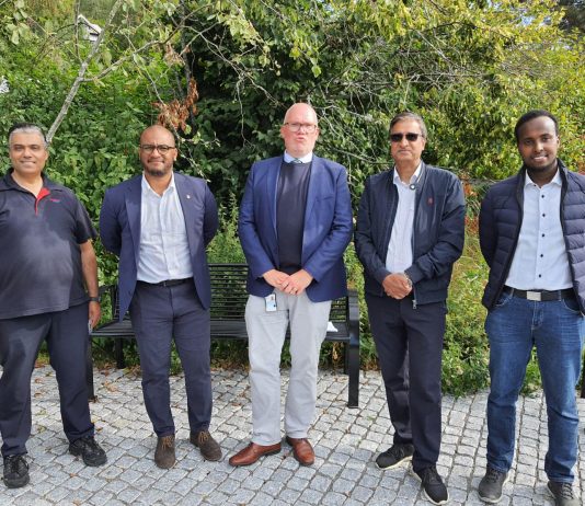 Åpnet ny muslimsk gravfelt