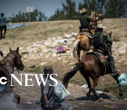 Bilder av grensevakter med pisk-lignende reimer i USA vekker oppsikt