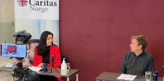 Arbeids- og integreringsminister besøkte Caritas