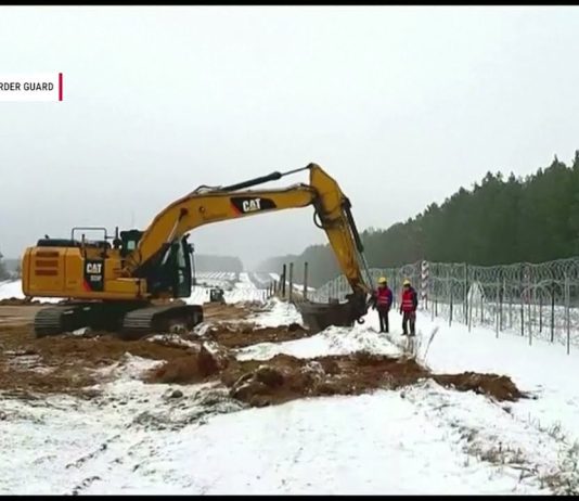 Polen bygger grensemur