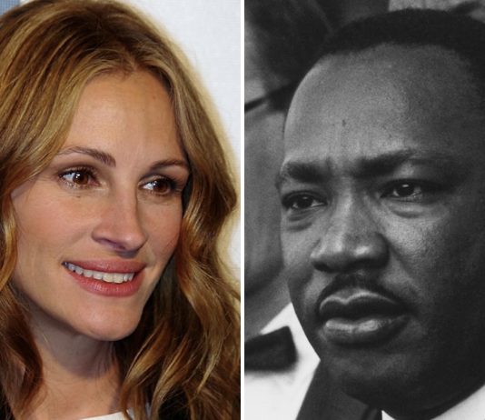 Martin Luther King Jr. betalte for fødselen til Julia Roberts