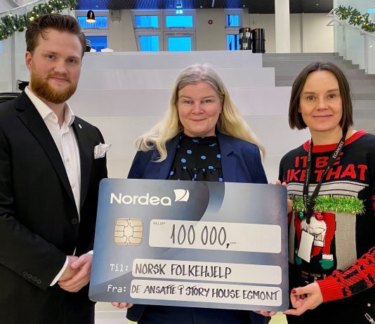 Story House gir 100 000 til Norsk Folkehjelps Ukraina-innsats
