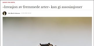 Document påklaget til PFU av antirasister