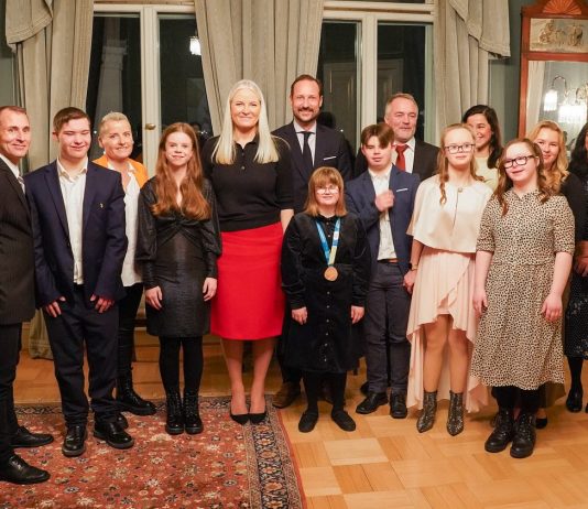 Kronprinsparet hedret de norske deltakerne i Special Olympics World Games