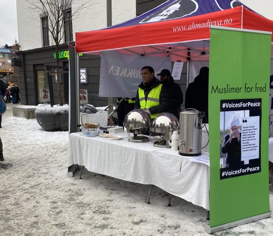 Utdelte varm suppe til Oslos innbyggere