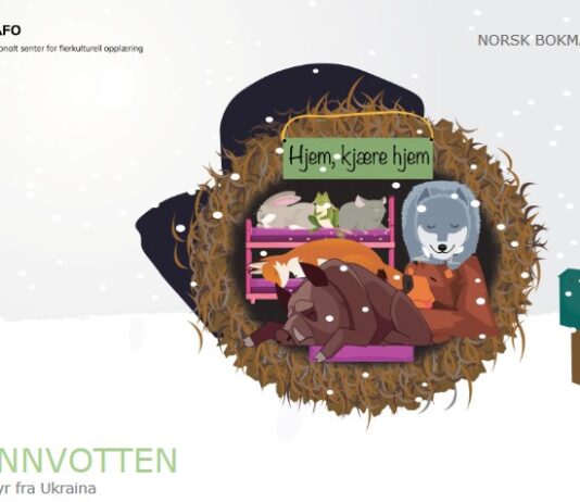 Leser bok på ulike språk for å markere morsmålsdagen