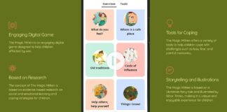 Nyutviklet app for krigsrammede barn