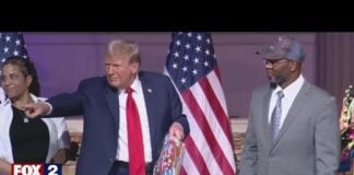 Trump prøvde å overbevise svarte velgere