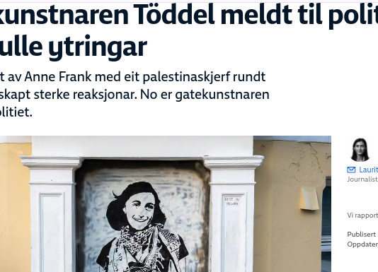 Folkehjelpen auksjonerer bort kunstverk politianmeldt for jødehat